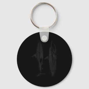 Porte-clés Conception de dérive de planche de surf requin coo