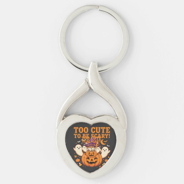 Porte-clés Conception de fantôme de citrouille de hamster de  (Devant)