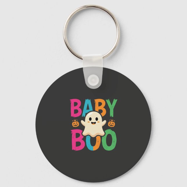 Porte-clés Conception de fantôme Halloween Baby Boo_1 (Recto)