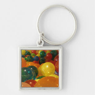Porte-clés Conception de fête de ballons colorés