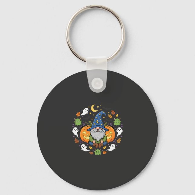 Porte-clés Conception de magie de citrouille de lutins d'Hall (Recto)