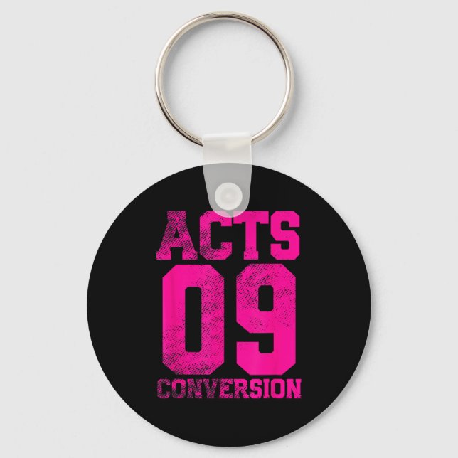 Porte-clés Conception de maillot de chapitre de Bible de conv (Recto)