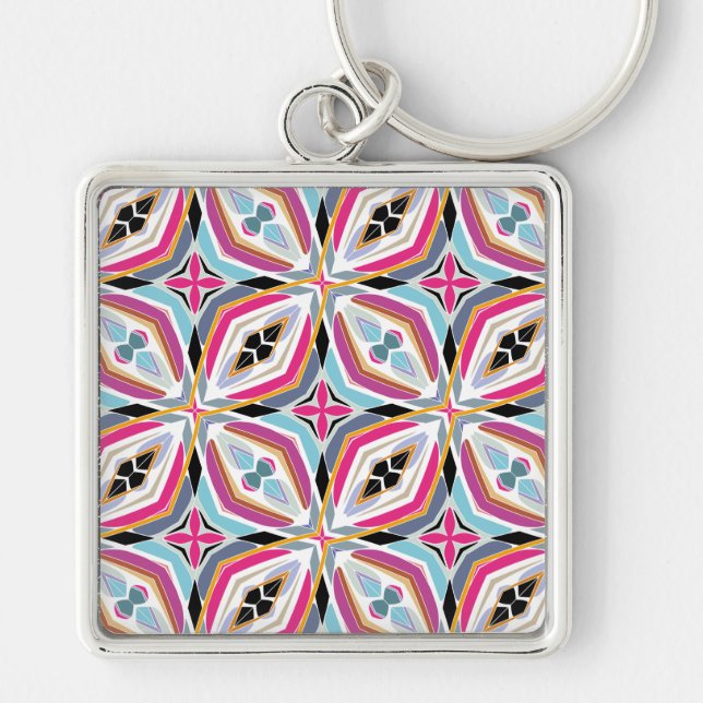 Porte-clés Conception de motif unique (Devant)