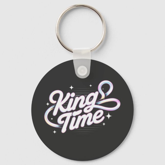 Porte-clés Conception de motivation typographique rétro pour  (Recto)