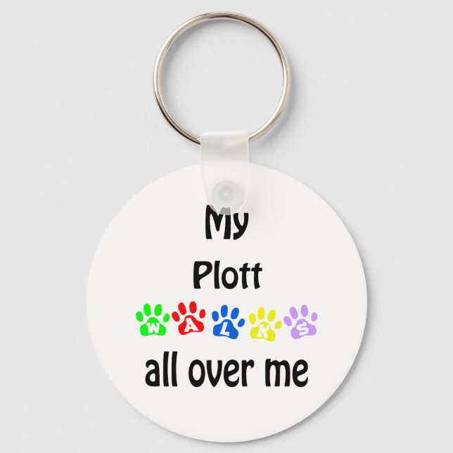 Porte-clés Conception de Plott Walks (Recto)