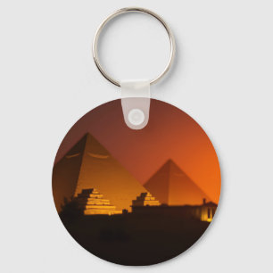 Porte-clés conception de pyramides