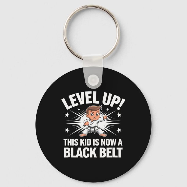 Porte-clés Conception de T Shirt de Récompense de Ceinture No (Recto)