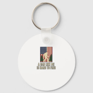 Porte-clés Conception de T-shirt Drapeau Américain Vintage Bi