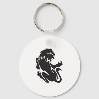 Porte-clés Conception de tatouage Lion Tribal