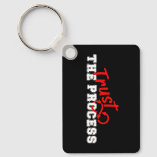 Porte-clés Conception de typographie inspirante Confiance dan