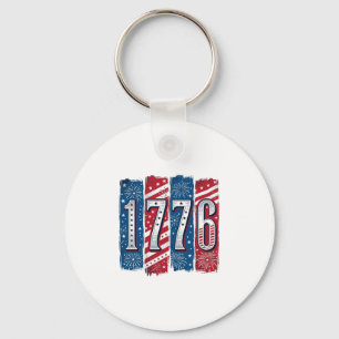 Porte-clés Conception de vecteur vintage de feux d'artifice p