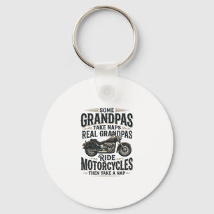 Porte-clés Conception de vecteur vintage de sieste de moto de