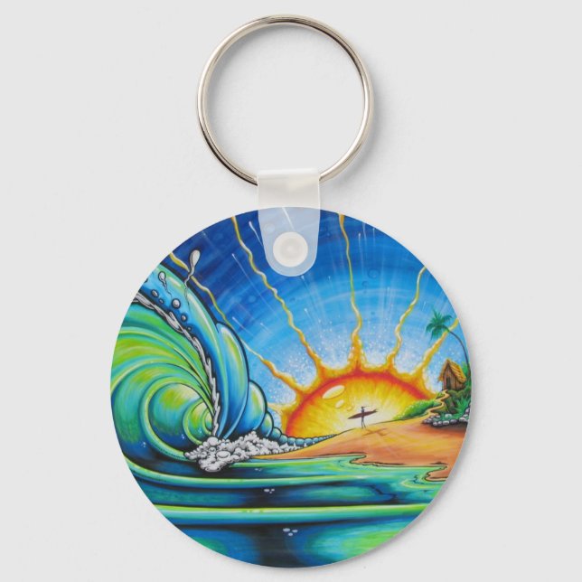 Porte-clés Conception des surfers (Recto)