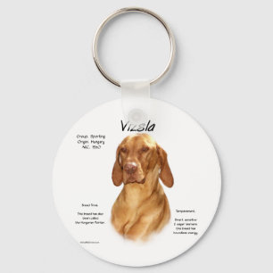 Porte-clés Conception d'histoire de Vizsla