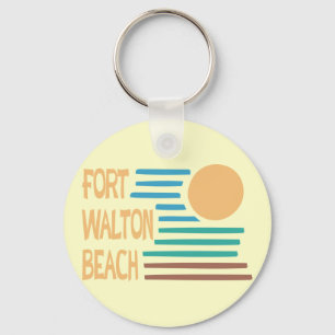 Porte-clés Conception géométrique de Fort Walton Beach