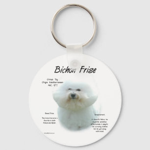 Porte-clés Conception historique de Bichon Frise