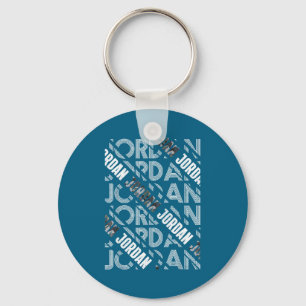 Porte-clés Conception Jordan Vintage Hommes Femmes Illustrati