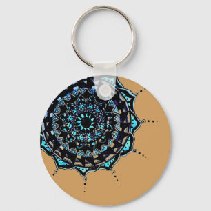 Porte-clés Conception Mandala