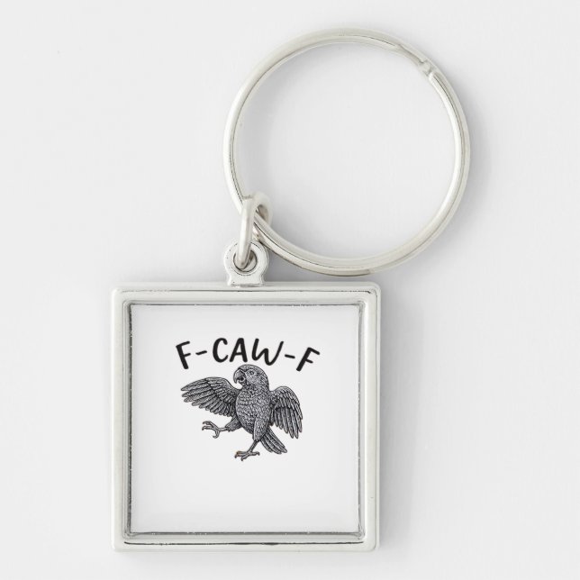 Porte-clés Conception propre et minimale F Caw F (Devant)