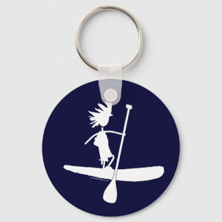 Porte-clés Conception silhouette de la pédale