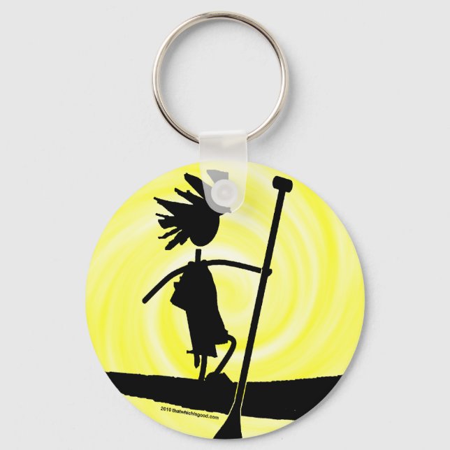 Porte-clés Conception silhouette de la pédale (Recto)