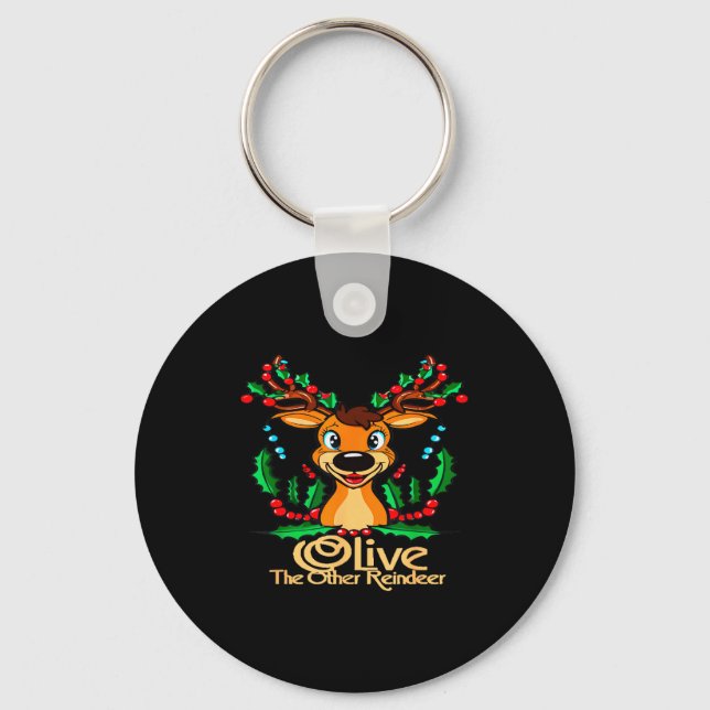 Porte-clés Conceptions Animales Cool Et Plus Olive L'Autre Re (Recto)