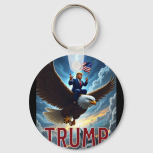 Porte-clés Conceptions politiques atomiques de Zenzo Présiden
