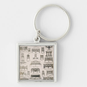 Porte-clés Conceptions pour des sièges de jardin, 'd'un