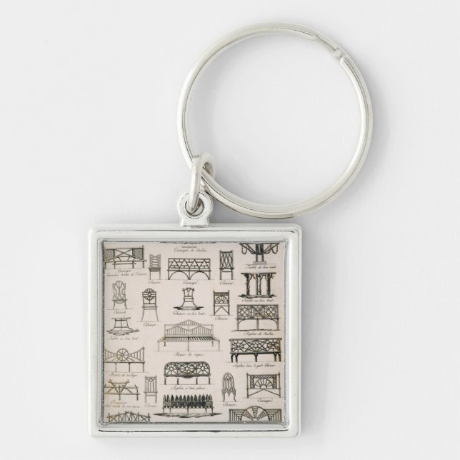 Porte-clés Conceptions pour des sièges de jardin, 'd'un (Devant)