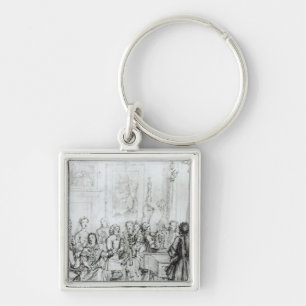 Porte-clés Concert à la Chambre de Montague, 1736