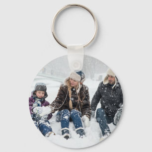 Porte-clés Concevez votre propre photo de famille personnalis