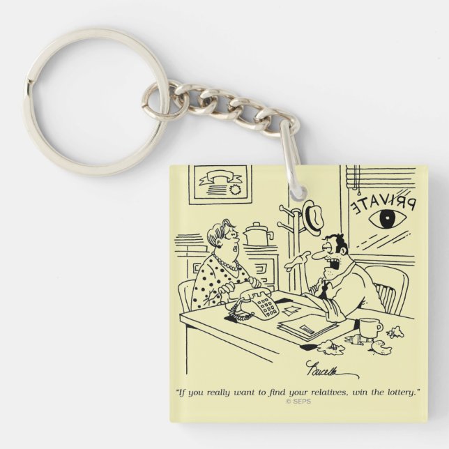 Porte-clés Conclusion des parents (Devant)