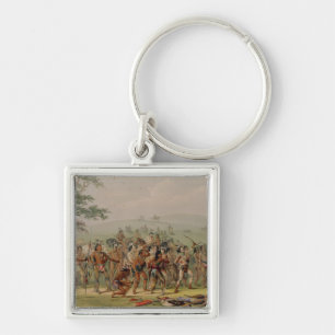 Porte-clés Concours de tir à l'arc de Mandan, c.1832