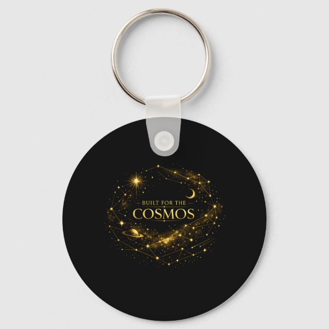 Porte-clés Conçu pour le Cosmos (Recto)