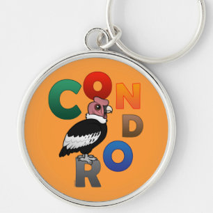 Porte-clés Condor coloré