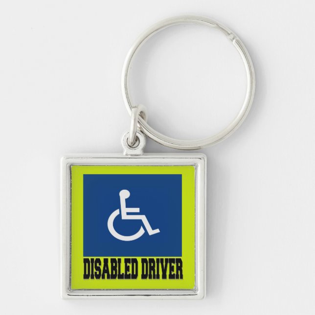 Porte-clés Conducteur handicapé (Devant)