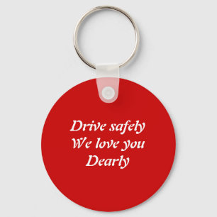 Porte-clés Conduire en toute sécurité