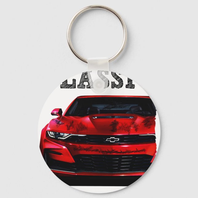 Porte-clés conduire la Chevrolet Camaro classique (Recto)