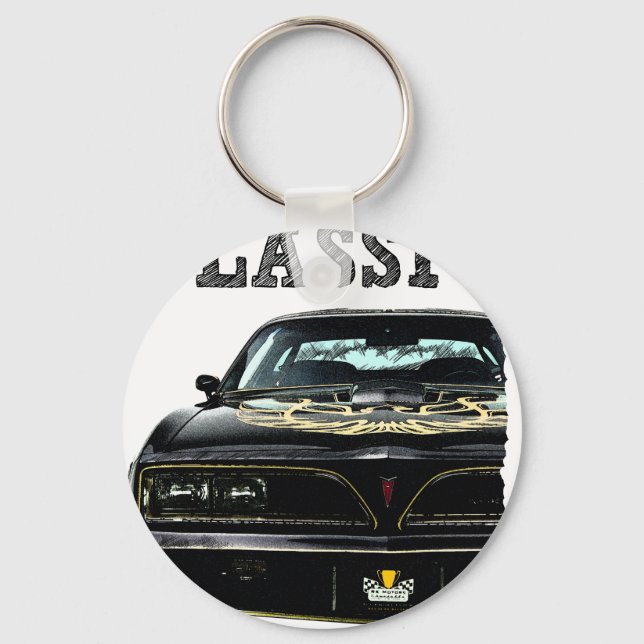 Porte-clés conduire la firebird pontiac classique (Recto)