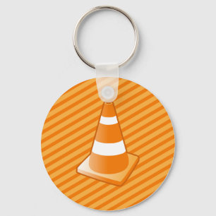 Porte-clés Cône de sécurité routière