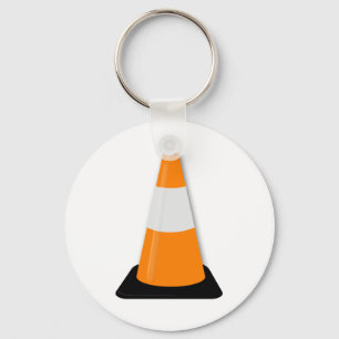 Porte-clés Cône trafic