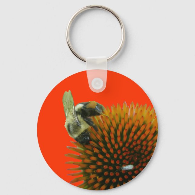 Porte-clés Coneflower & Eastern Carpenter Bee Items (Recto)