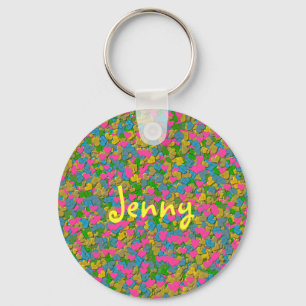 Porte-clés Confetti Hearts Porte - clé