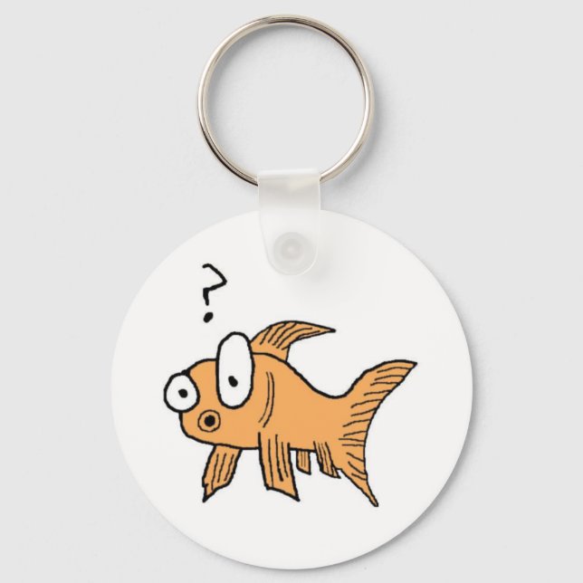 Porte-clés Confused Goldfish (Recto)