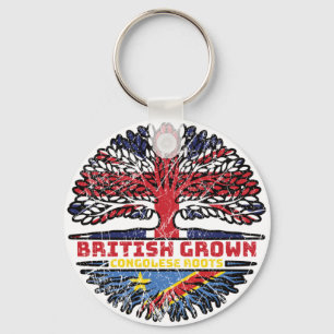 Porte-clés Congo Congo Royaume-Uni British Tree