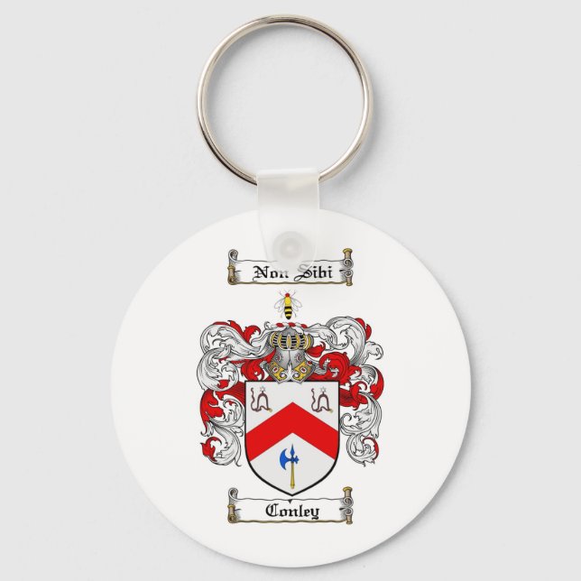PORTE-CLÉS CONLEY FAMILLE CREST - CONLEY COAT D'ARMES (Recto)