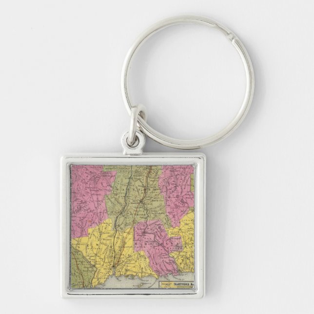 Porte-clés Connecticut 4 (Devant)