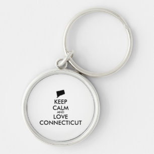 PORTE-CLÉS CONNECTICUT PERSONNALISABLE ET CONNECTICUT AMOUR