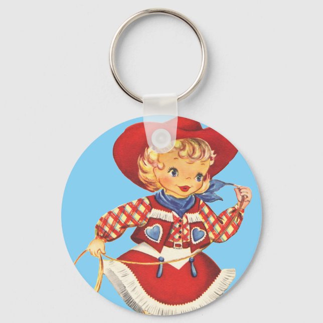Porte-clés Connie Cowgirl (Recto)
