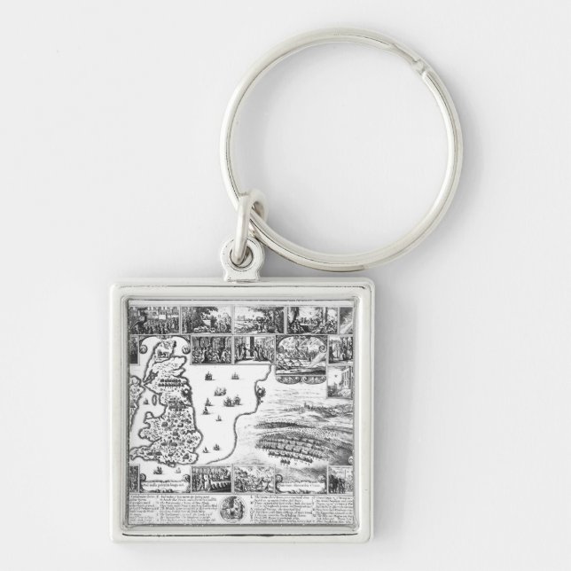 Porte-clés Conquêtes de Gustavus II Adolphus (Devant)